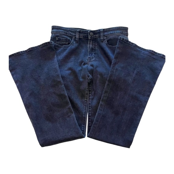 Gap Women's Flared Black Jeans 4 - Picture 5 of 6